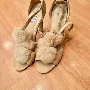 Fur-Embellished Heels